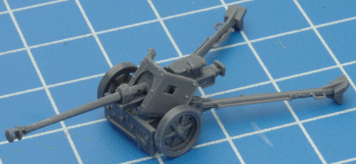 Assembling The Plastic Anti-tank Gun Platoon