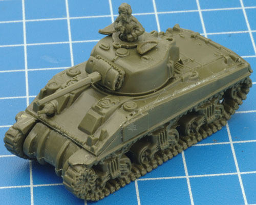 Learn how to assemble the plastic Sherman V