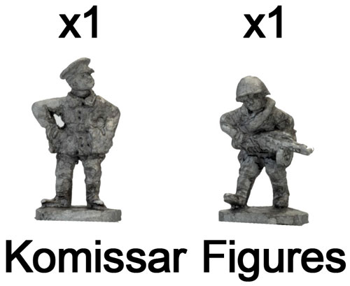 The Soviet Komissar figures
