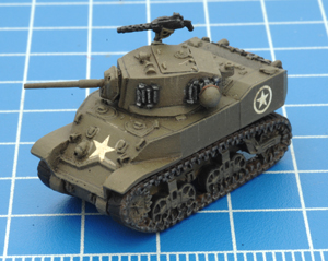 James' fully assembled and painted M5A1 Stuart