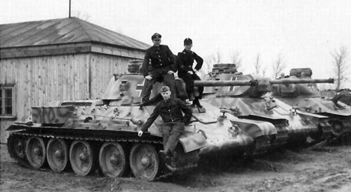 T-34s in German service