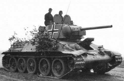Examples of Beutepanzer with Notek Lights