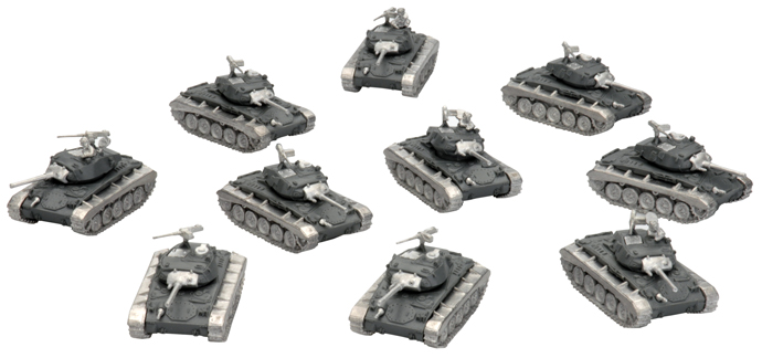 So many unpainted tanks...