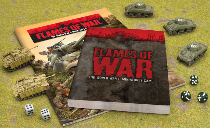 The Contents of the Achtung! Flames Of War Starter Set
