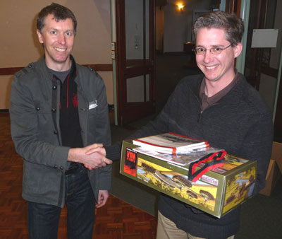 Phil and winner Jochen Schreiber