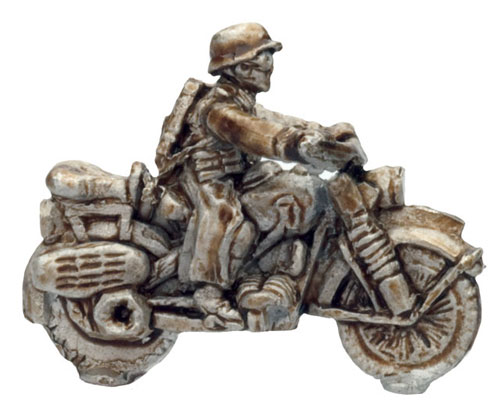Feldgendarm on Motorcycle x2