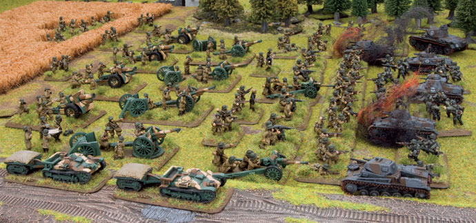 French Early War Infantry Company