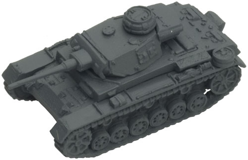 A Panzer III painted with German Armour (Early/Mid)