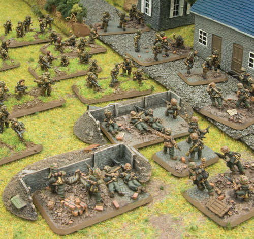 British Paratroopers Advance