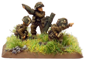 3" mortar team