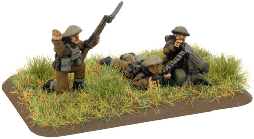 An example of a Vickers HMG with NCO figure