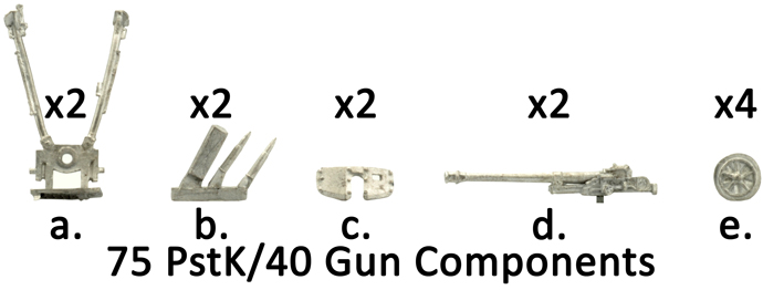 75 PstK/40 guns (FI520)
