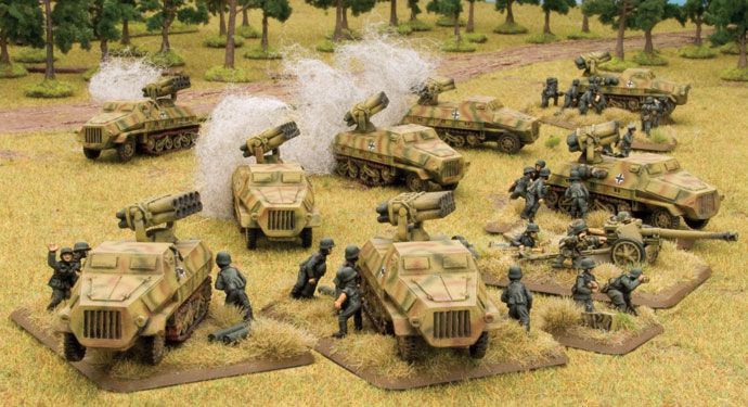 Armoured Rocket Launcher Battery