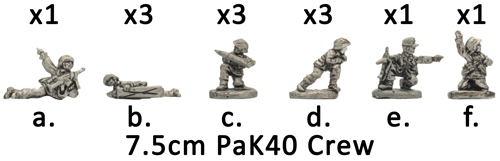 7.5cm PaK40 SS Crew (GE521)