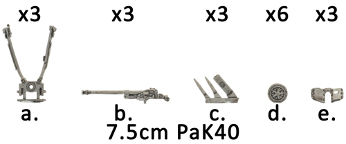 7.5cm PaK40 SS Crew (GE521)