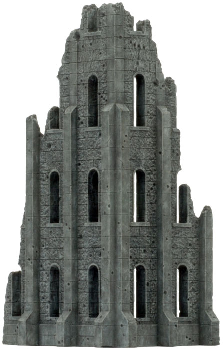 Battlefield in a Box - Gothic Corner Ruin (BB516)