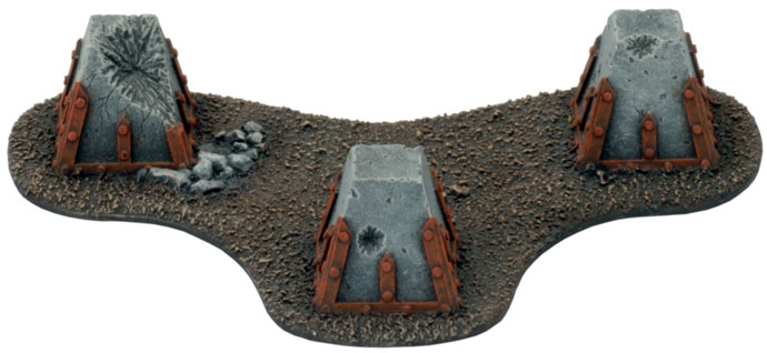 Battlefield in a Box - Gothic Tank Traps (BB517)