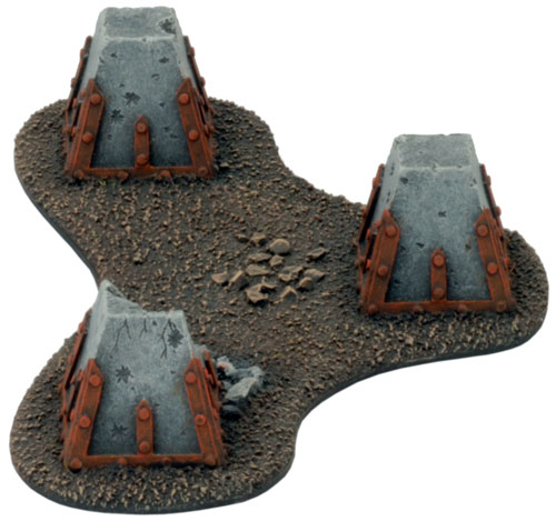 Battlefield in a Box - Gothic Tank Traps (BB517)
