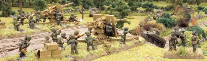 SS 8.8cm FlaK36 gun crews