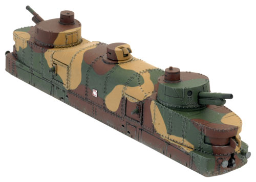 Polish Train (PBX05) - Artillery Car
