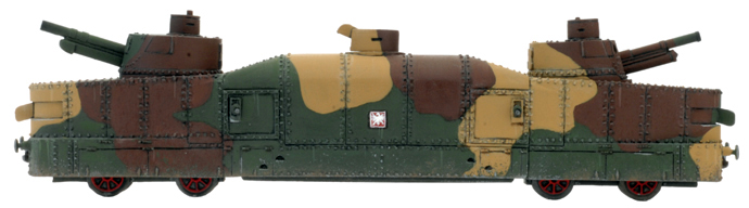 Polish Train (PBX05) - Artillery Car