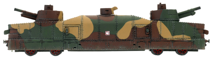 Polish Train (PBX05) - Artillery Car