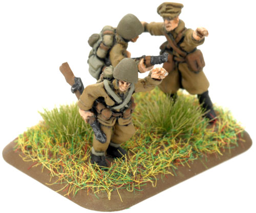 An example of a Command Rifle Team for the Light Gun Battery
