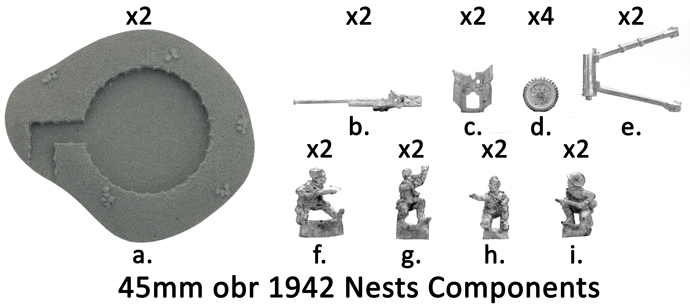 45mm obr 1942 Nests (SBX16)