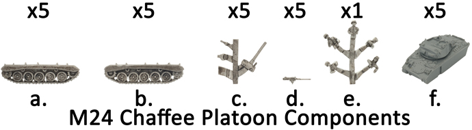 M24 Chaffee Platoon (UBX33)