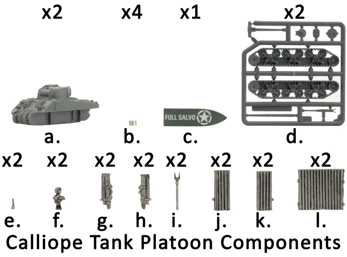 Calliope Tank Platoon (UBX34)