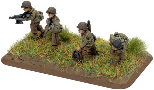 The Devil's Brigade Platoon Pioneer Rifle/MG Team (US748)