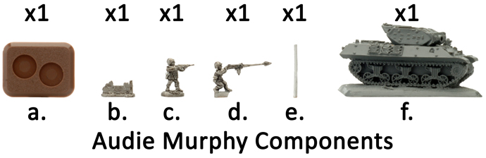 2nd Lieutenant Audie Murphy (US886)