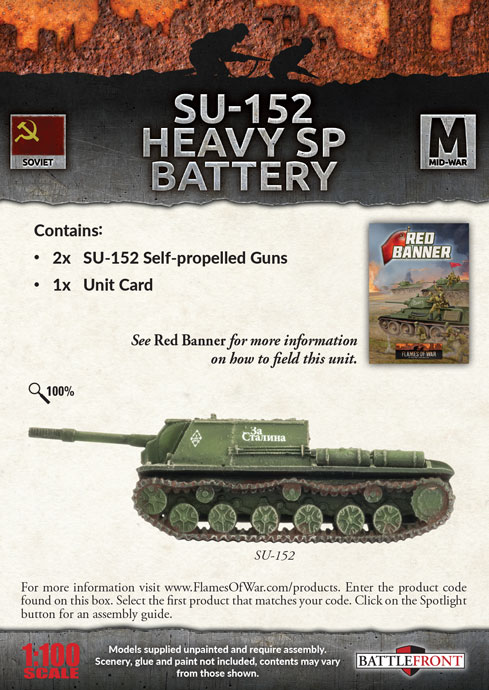 SU-152 Heavy SP Battery (SBX59)