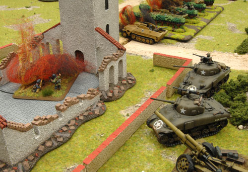 The Sherman press the objective