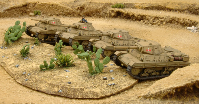 Blake's P40 heavy tanks