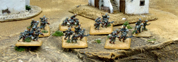 The Dismounted Grenadiers Advance