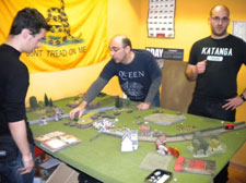 Rangers at Strategos in Murica, Spain.