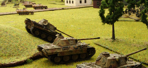 Germans advance