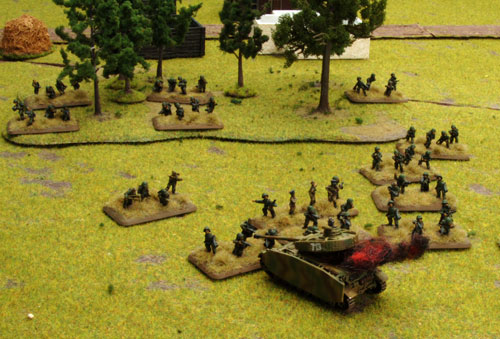 Sappers take out the German 2iC