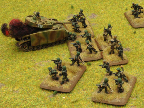 Sappers take out the German 2iC Sappers take out the German 2iC