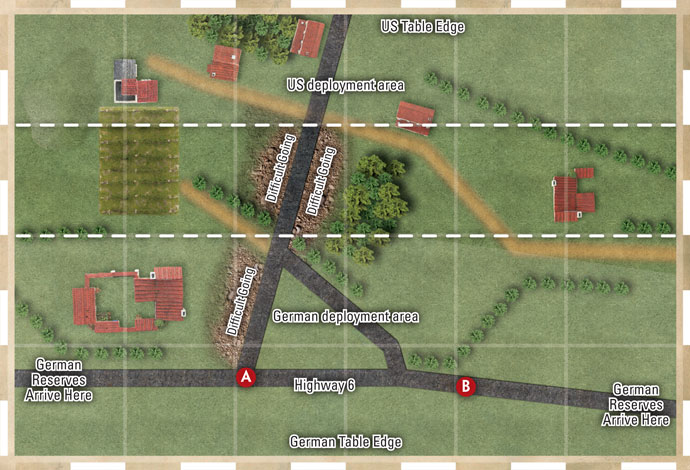 Valmontone Mission Map