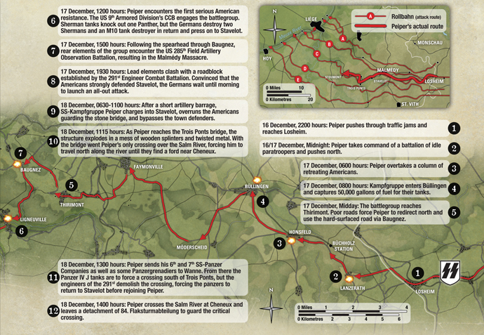 Peiper&rsquo;s Charge: Running the Gauntlet in the Ardennes, 16-25 December 1944