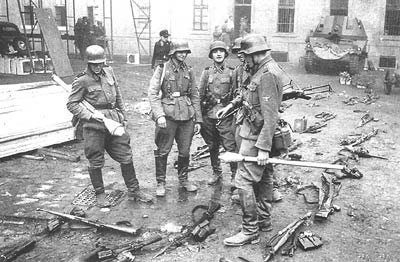 13. Panzerdivision troops in Budapest