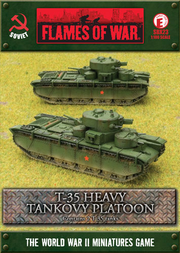 T-35 Heavy 
			Tankovy Platoon (SBX23)