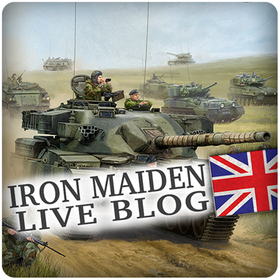 Iron Maiden Live Blog