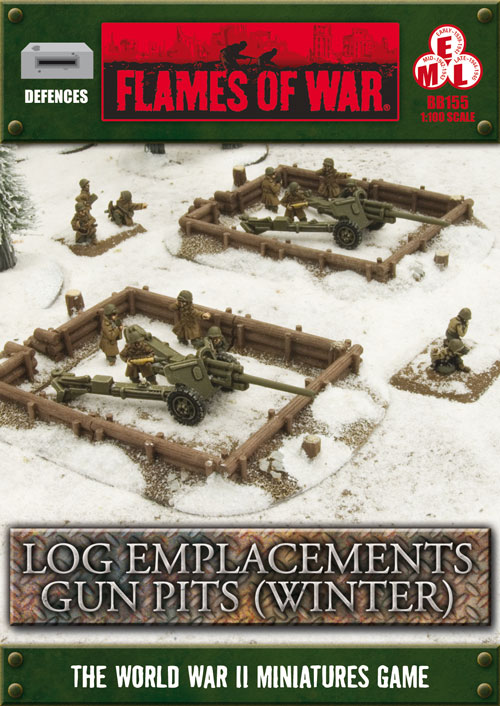 Log Emplacements Gun Pits (Winter) (BB155)