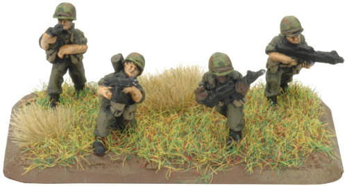 US Rifle Platoon (Airmobile) - M16 Rifle Team