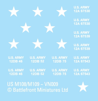 M113 Decal Sheet (VSO107)