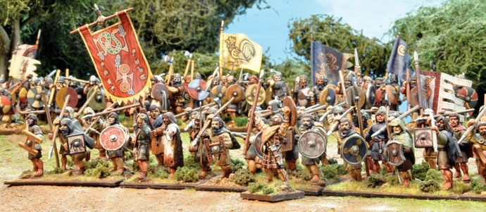 Shields at the ready