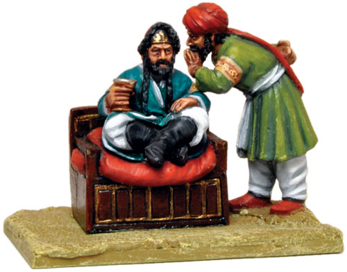Factional fighting follows the death of the Shah.